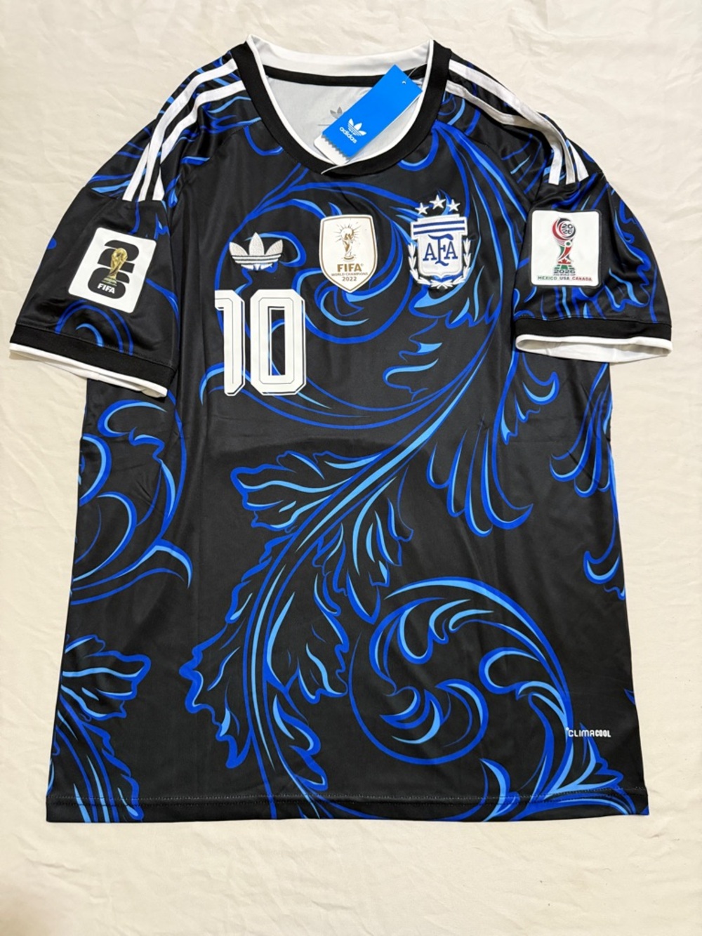 Argentina Home Away World Cup  Soccer Jersey #Messi 10 #Men’s size